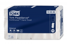 TORK PeakServe 100585  - Jednovrstvé papírové ručníky H5, 12 x 410 ks - Karton