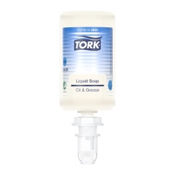 TORK 424401 – Průmyslové tekuté mýdlo, bez parfemace, čirá, 6 x 1000 ml - Karton