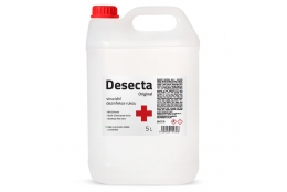 DESECTA Original - Tekutá alkoholová dezinfekce na ruce, 80 % alk., 5 L