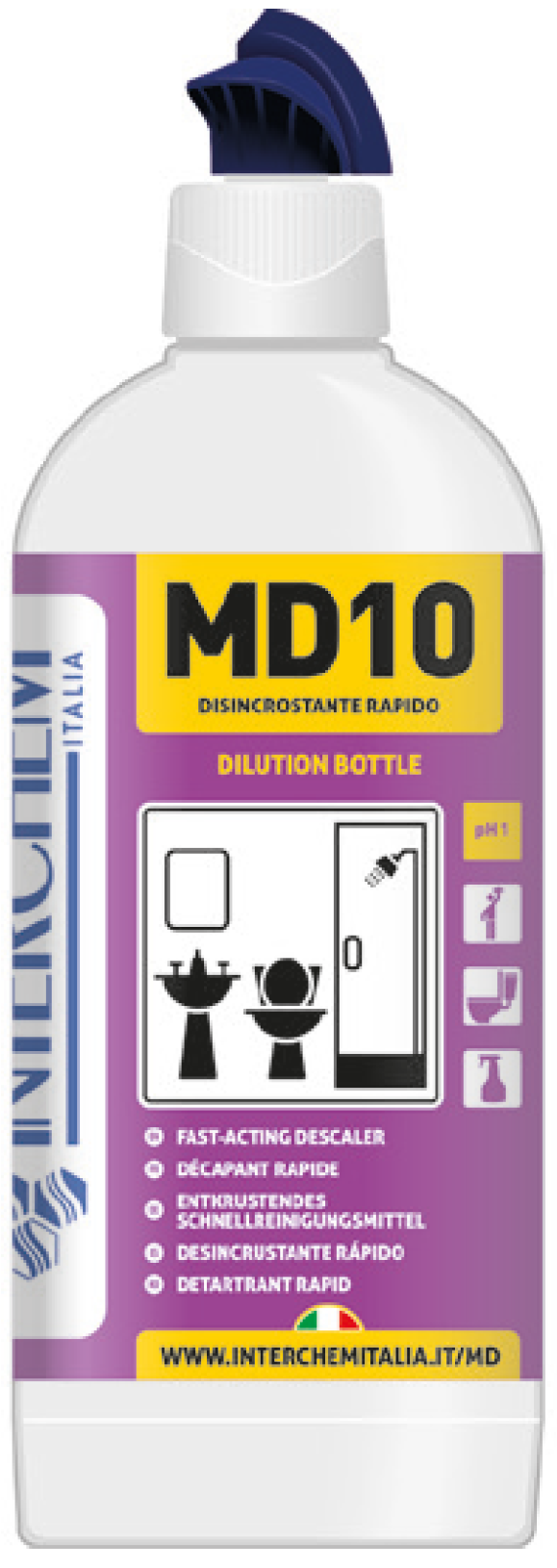 MD10 - Sytémová láhev, 500ml