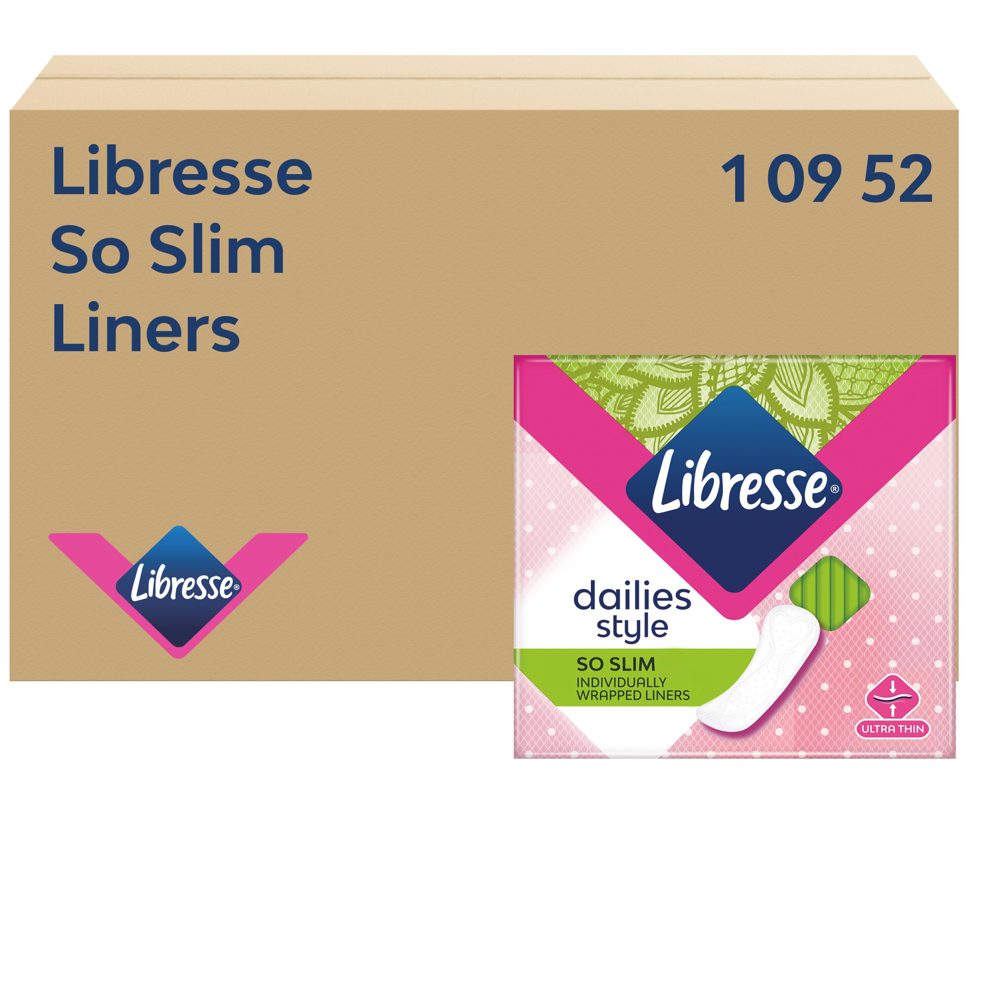 TORK LIBRESSE - Hygienické slipové vložky So slim, 2 x 150 ks